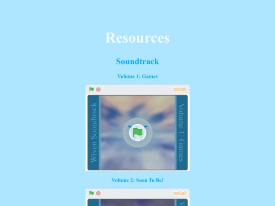Resources screenshot