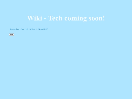 Tech screenshot