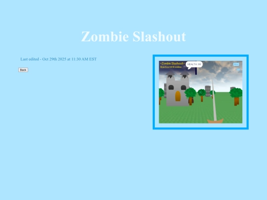 ZombieSlashout screenshot