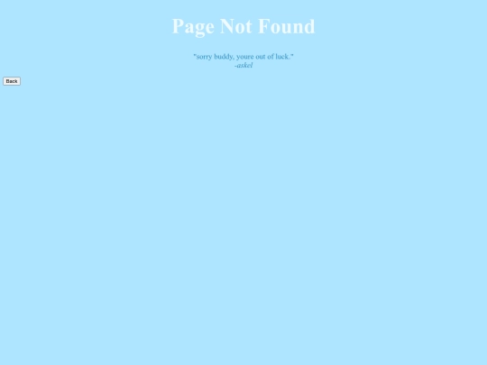 not_found screenshot