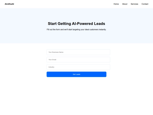 leads screenshot