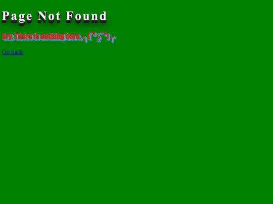 not_found screenshot