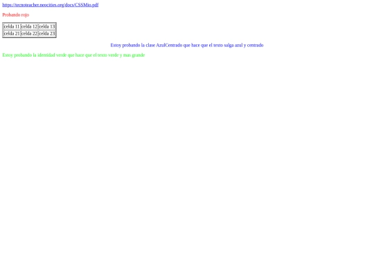 tablasestilos screenshot