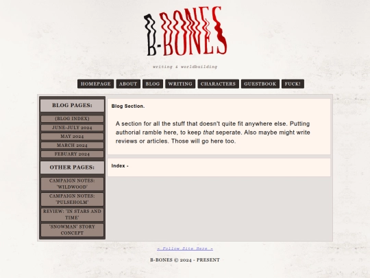 blog screenshot