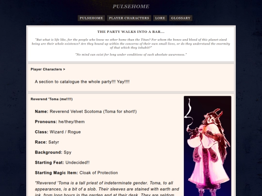 blog/pulsehome/characters screenshot
