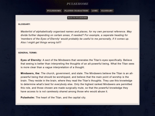 blog/pulsehome/glossary screenshot
