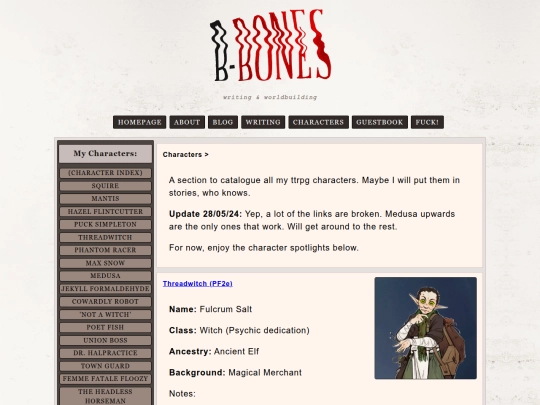 characters screenshot