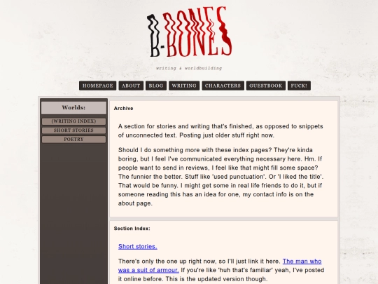 writing screenshot