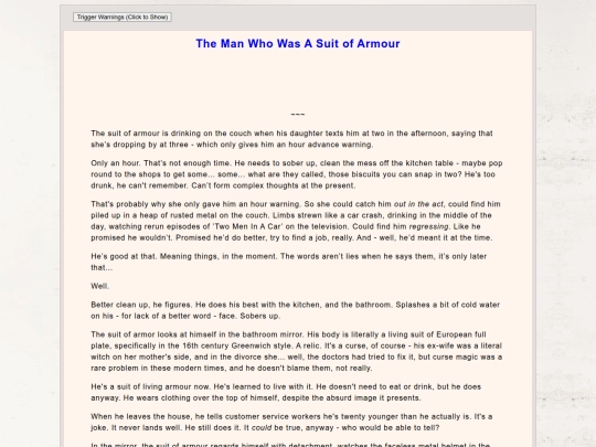 writing/short/themanwhowasasuitofarmour screenshot