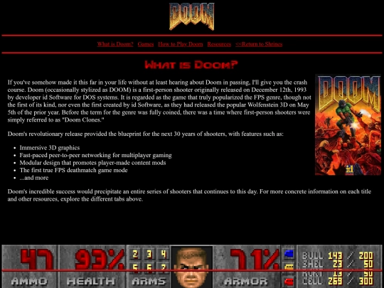 shrines/doom-site screenshot