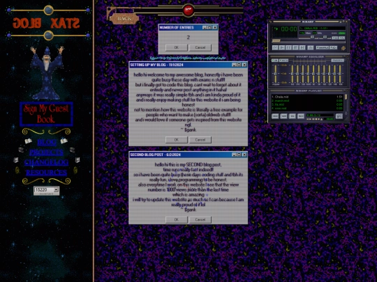 blog screenshot