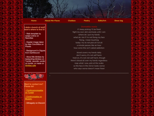 dermatillomania screenshot
