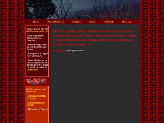 nsfwpoetry screenshot