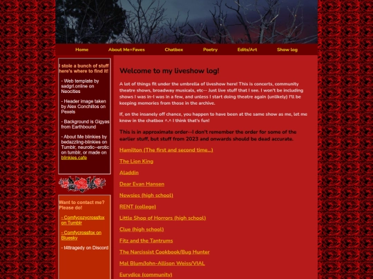 showlog screenshot