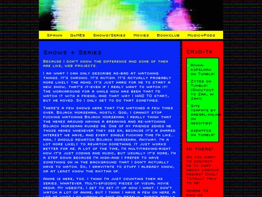 showsseries screenshot