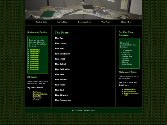 thefears screenshot