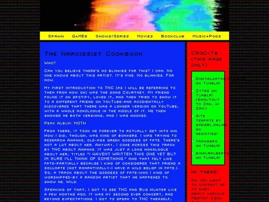 thenarccookbook screenshot