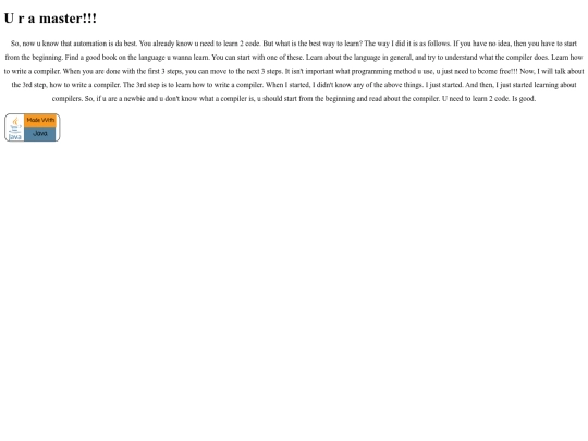 seriousautomation screenshot