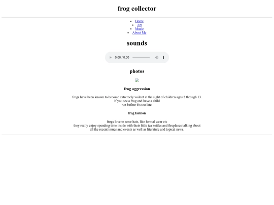 frogcollector screenshot