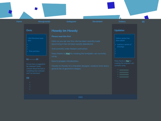 IndexTemplate screenshot