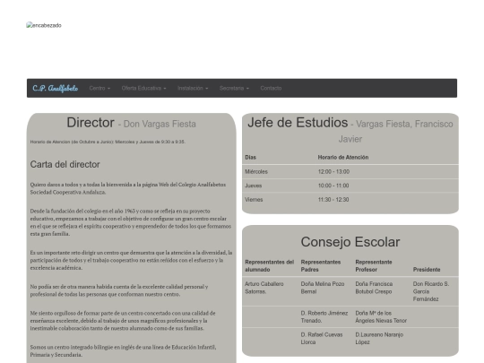 direccion screenshot