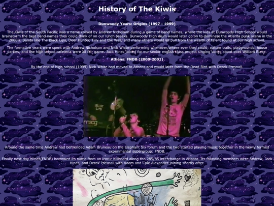 history screenshot
