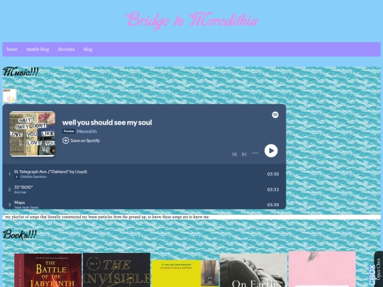 favorites screenshot