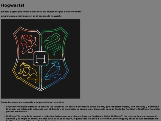 Howgarts screenshot