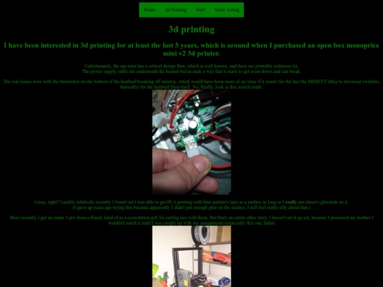 3dPrinting screenshot