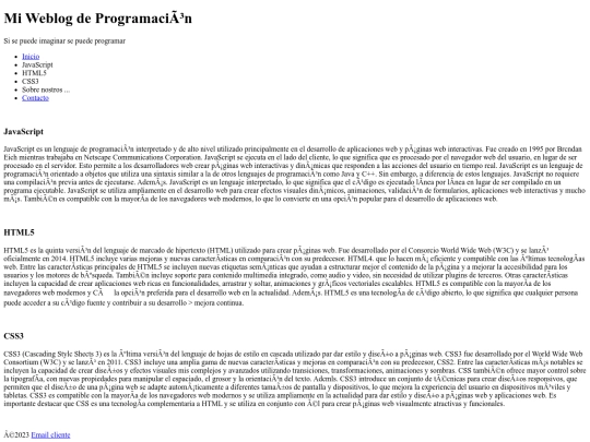 mi_weblog screenshot
