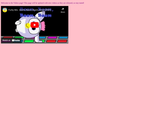 videos screenshot