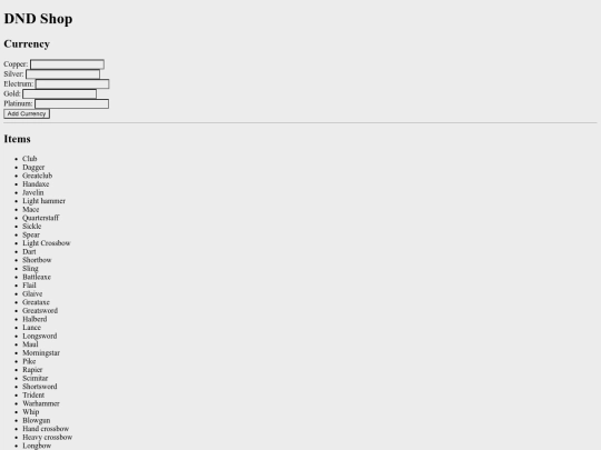 dndstore screenshot