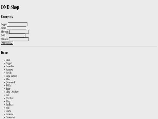 index screenshot