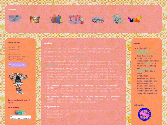 zines screenshot