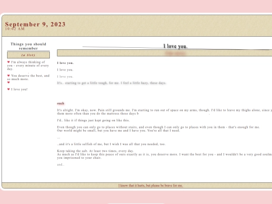 diary/sept9 screenshot