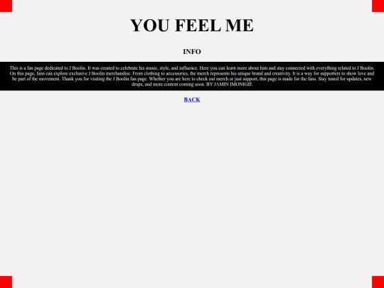info screenshot