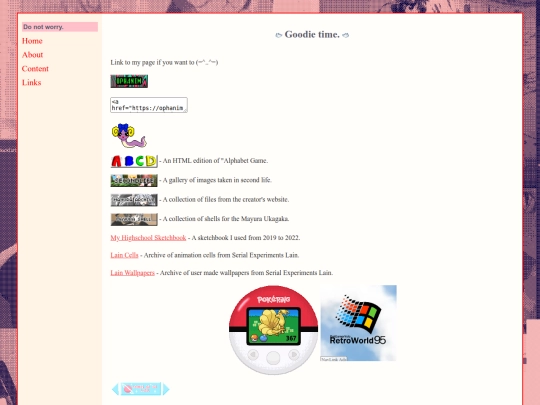 content screenshot