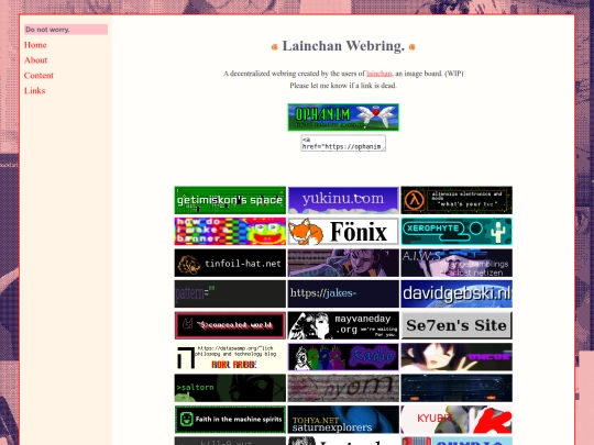 webring screenshot