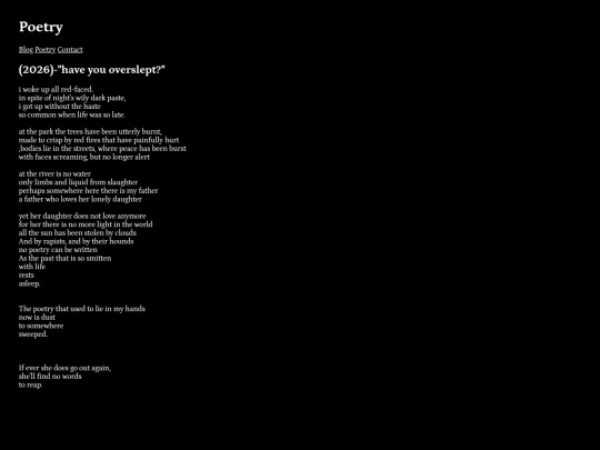 poetry screenshot