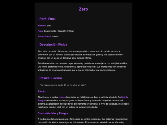 zero screenshot