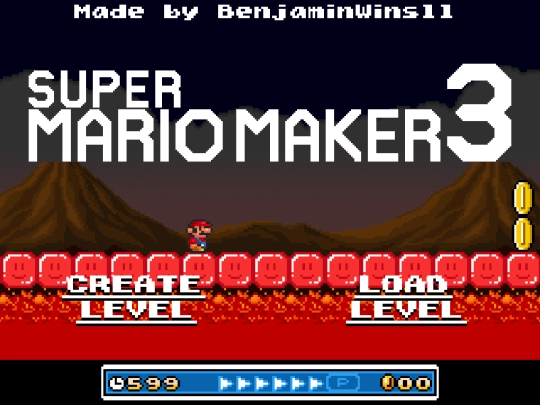 Super Mario Maker 3 - A Platformer Creator screenshot