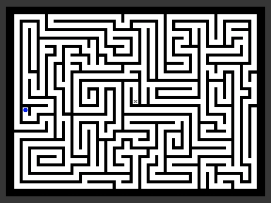 The random Maze screenshot