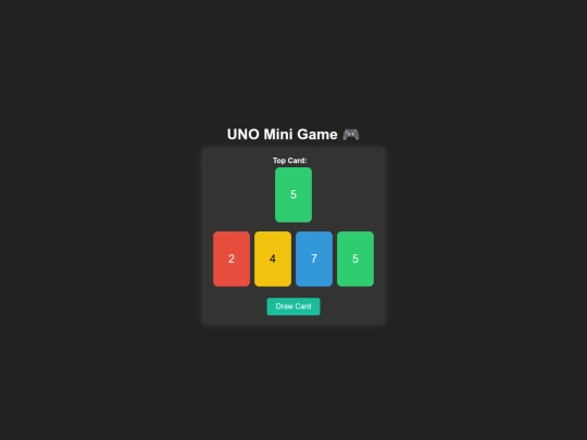 Uno screenshot