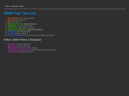 2009 screenshot