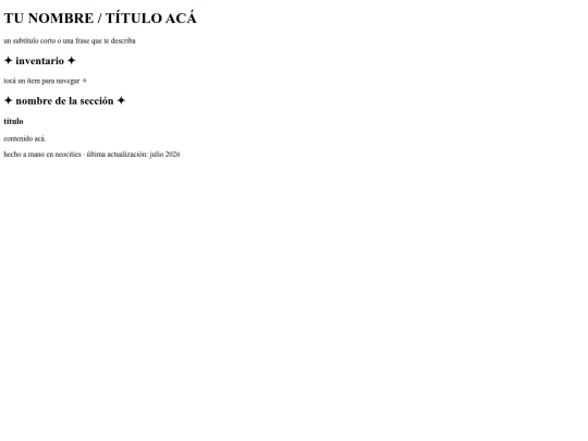 index screenshot