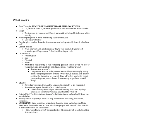 ADHDdiscoverieslog screenshot