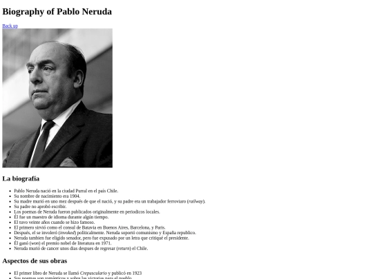 studyguides/spanish/capitulo2/pabloNeruda screenshot
