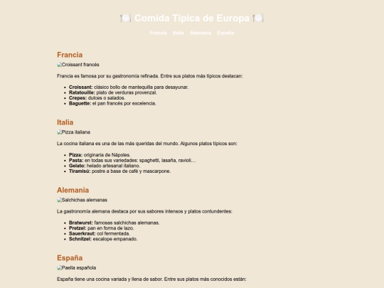 comida screenshot