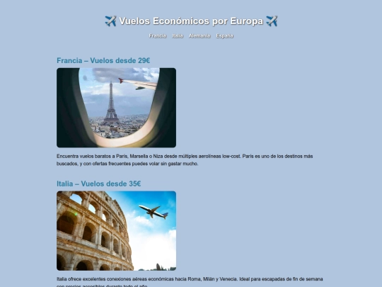 viajes screenshot