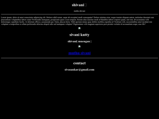 shiva/siva'html screenshot